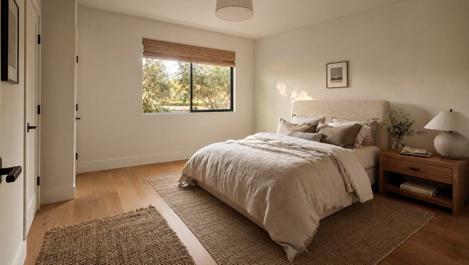L Square ADU bedroom