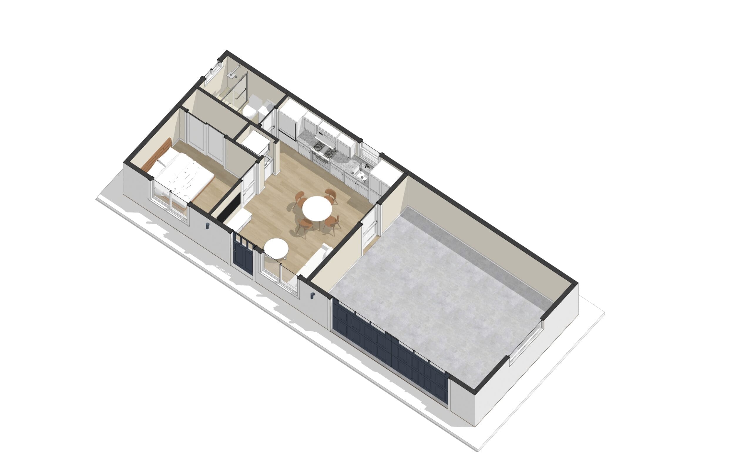 Garage Conversion Floor Plan