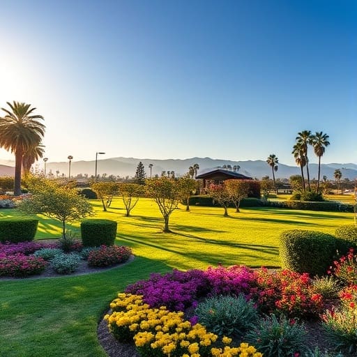 popular landscape in garden grove california