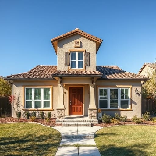 image of an adu custom-build in sunny anaheim california. 